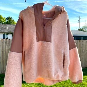 Free People Movement fleece oversized pullover